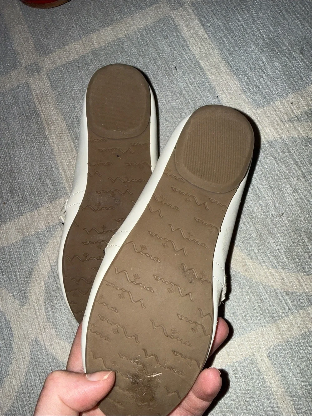 Nina white dress shoes